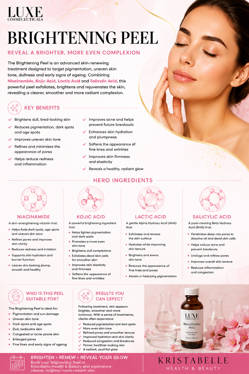 Brightening Peal Facial Treatments Masks